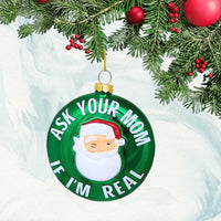 Cody Foster Winking Santa Ornament - - SBKGifts.com