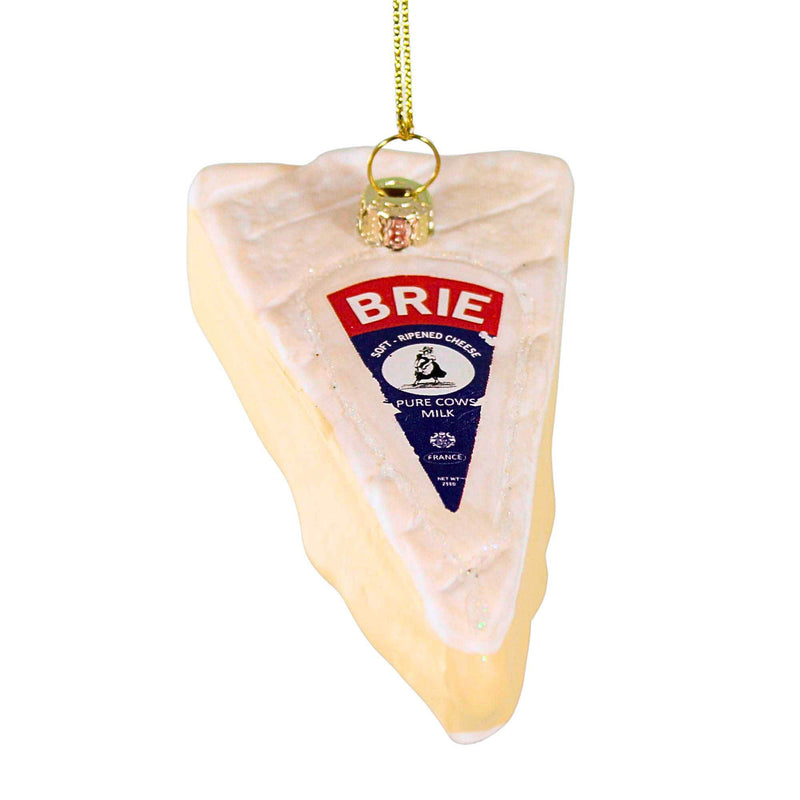 3.25 Inch Brie Cheese Wedge Ornament Appetizer Snack Dairy Go9122 (62327)