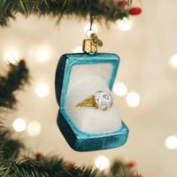 Old World Christmas Something Blue Ring Box - - SBKGifts.com