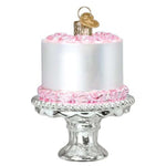 Old World Christmas Rainbow Cake On Stand - - SBKGifts.com