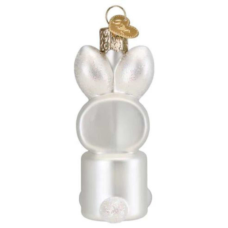 Old World Christmas Marshmallow Bunny - - SBKGifts.com