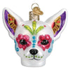 (62342) Old World Christmas Dia De Los Muertos Dog, 2.50 Inch, Ornament Day Of Dead Mexican Holiday 26097