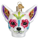 2.50 Inch Dia De Los Muertos Dog Ornament Day Of Dead Mexican Holiday 26097 (62342)