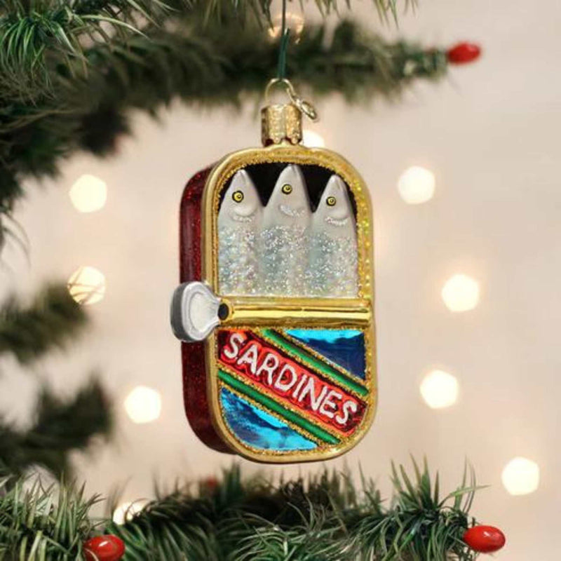 Old World Christmas Can Of Sardines - - SBKGifts.com