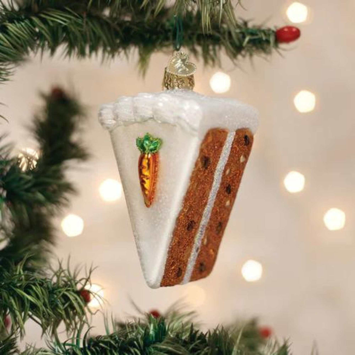 Old World Christmas Carrot Cake - - SBKGifts.com