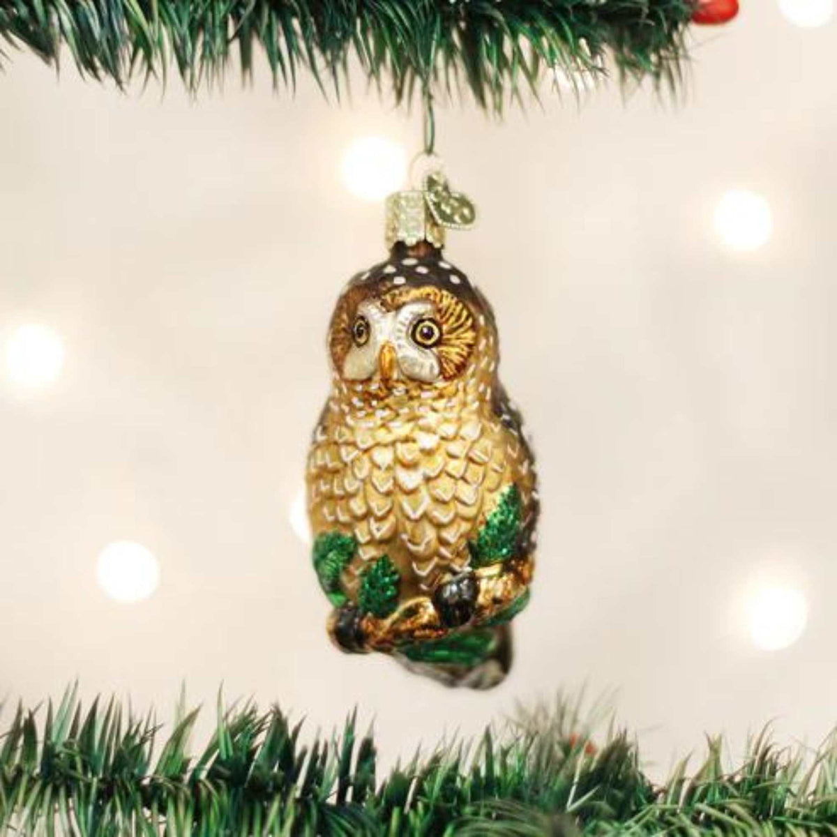 Old World Christmas Spotted Owl - - SBKGifts.com