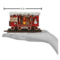 Old World Christmas Snowman Box Car - - SBKGifts.com