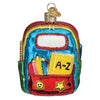 (62407) Old World Christmas First Day Of School, 3.50 Inch, 32655