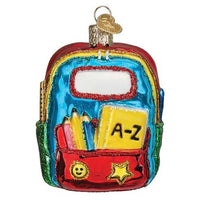 (62407) Old World Christmas First Day Of School, 3.50 Inch, 32655