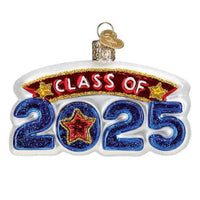 (62409) Old World Christmas Class Of 2025, 2.50 Inch, Graduation 36338