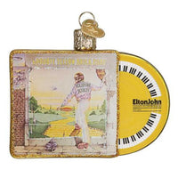 (62414) Old World Christmas Yellow Brick Road Album Cover, 3.00 Inch, Elton Goodbye 38067