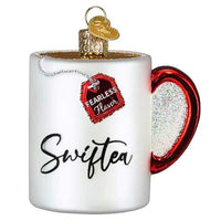 (62428) Old World Christmas Swiftea Mug, 3.00 Inch, Pop Princess 32668