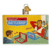 (62430) Old World Christmas Battleship, 2.75 Inch, Strategy Guessing Game 44219