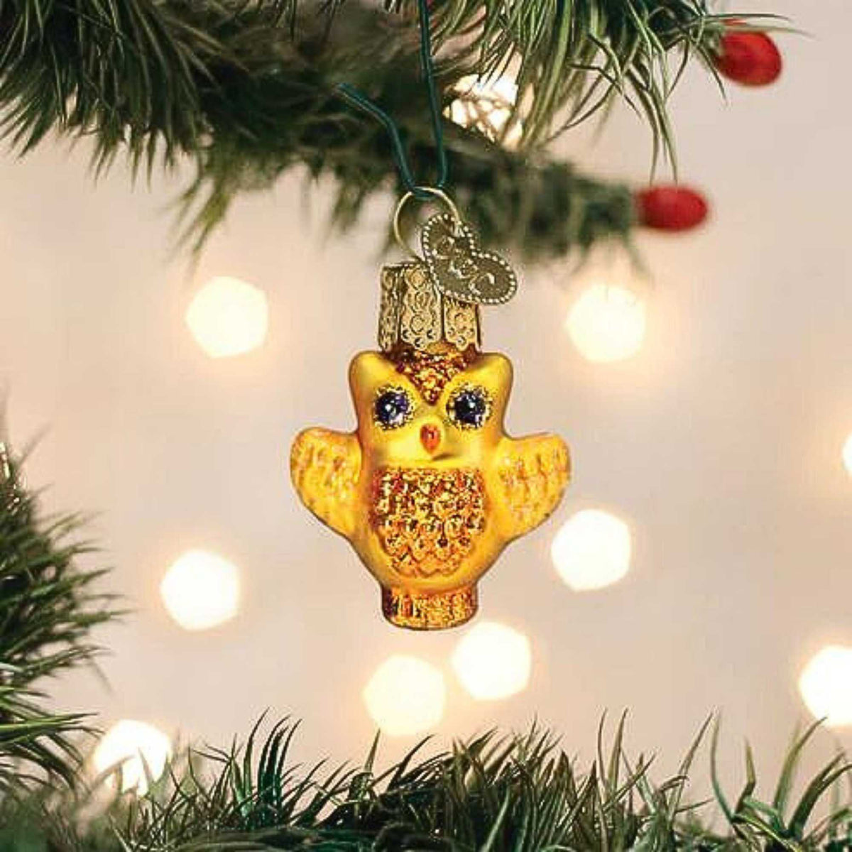 Old World Christmas Mini Halloween Owl - - SBKGifts.com