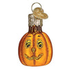 (62446) Old World Christmas Mini Jack O'lantern, 1.75 Inch, Pumpkin 86756