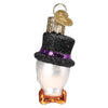 Old World Christmas Mini Top Hat Skeleton - - SBKGifts.com