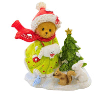 (62458) Cherished Teddies Emma Annual Figurine, 4.00 Inch, Bear Bunny 137976