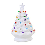 8.00 Inch Vintage-Looking White Tree Led Battery Operated 134655 (62461)