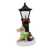 (62464) Charming Tails Mouse By Lamppost Nightlight, 7.00 Inch, Caroling Electric Plug-In 133497