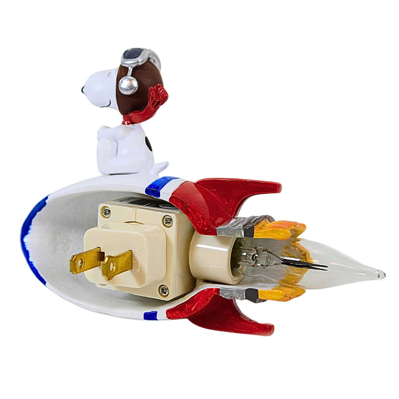 Roman Flying Ace On Rocket Night Light - - SBKGifts.com