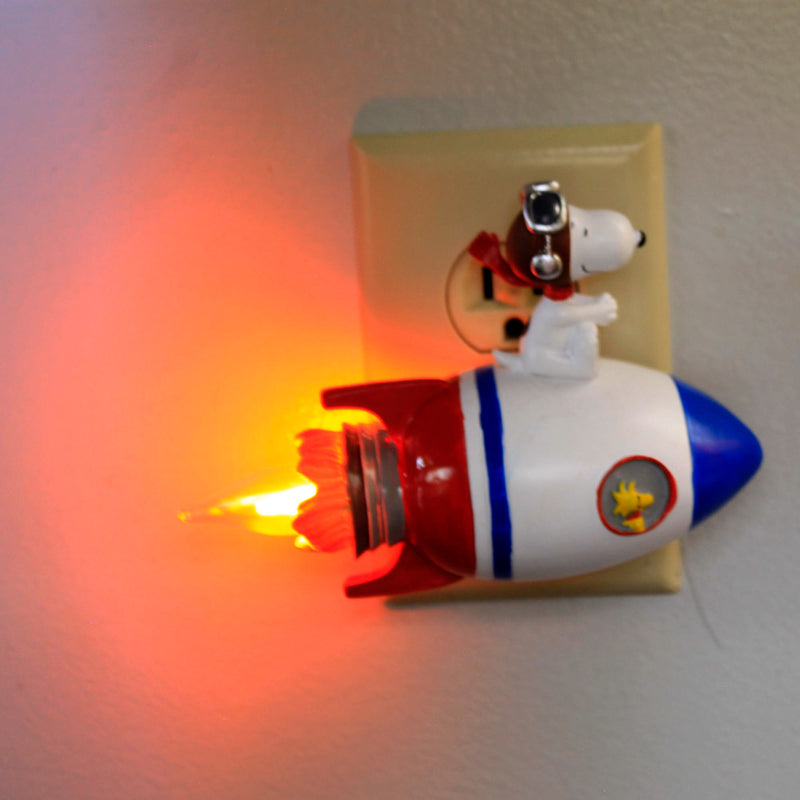 Roman Flying Ace On Rocket Night Light - - SBKGifts.com