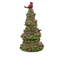 Roman Pinecone Tree W/Cardinal - - SBKGifts.com