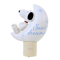 (62476) Roman Snoopy Moon Night Light, 4.75 Inch, Electric Peanuts 160285