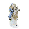 Roman Santa Riding Gray Deer - - SBKGifts.com