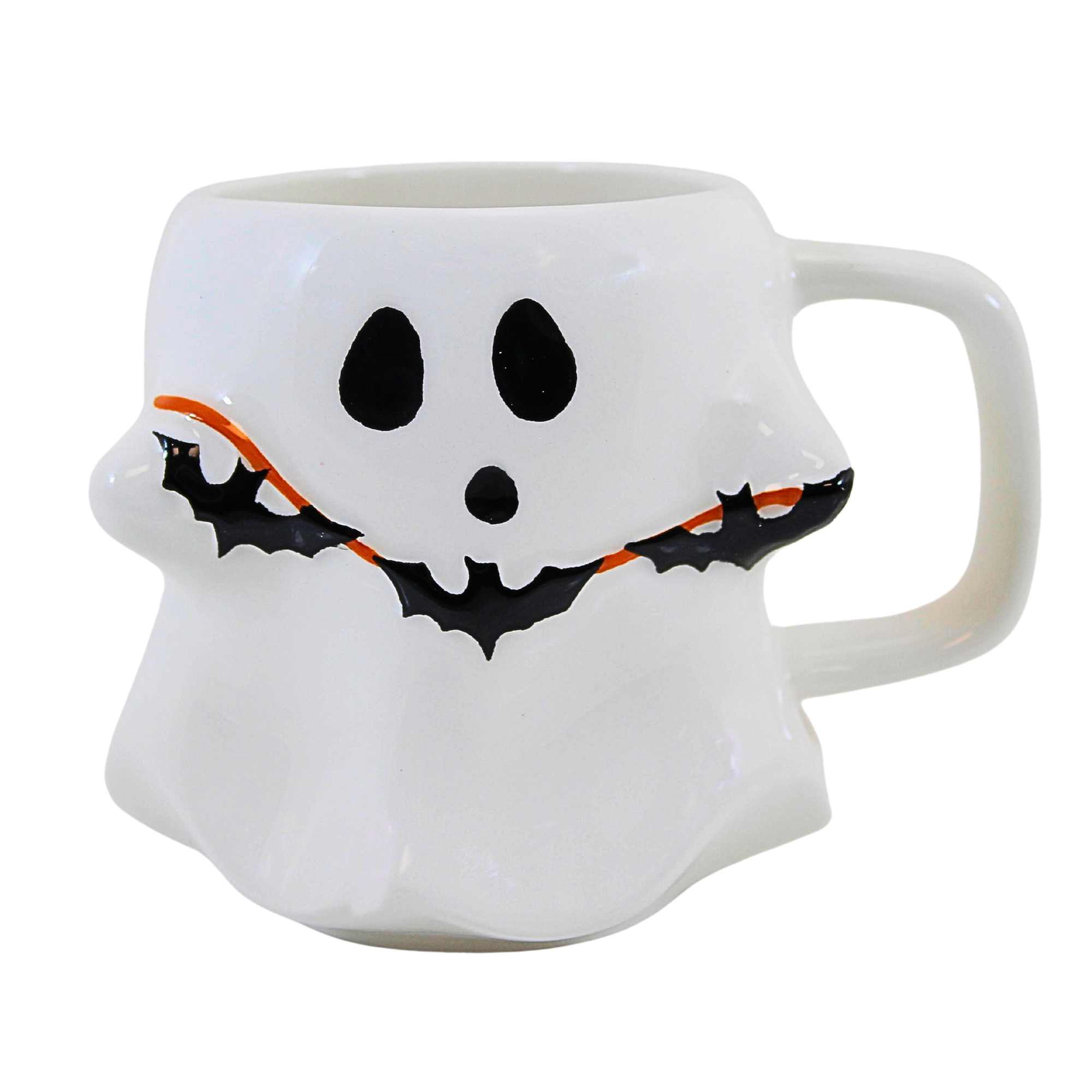 ▪️Halloween Ghost Bundle - ghost mug with offers bat