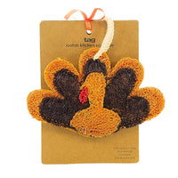 Tag Pumpkin/Turkey Loofah Kitchen Scrubber - - SBKGifts.com