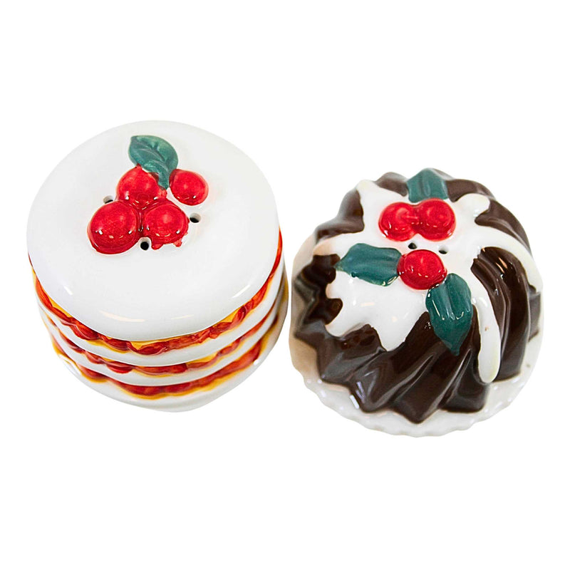 Tag Sugar Plum Cakes S & P Set - - SBKGifts.com