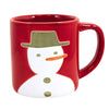 (62535) Tag Snowman Mug, 4.00 Inch, Carrot Nose G18578