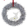 Roman Vintage-Looking Tinsel Wreath - - SBKGifts.com