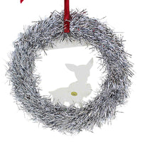 Roman Vintage-Looking Tinsel Wreath - - SBKGifts.com