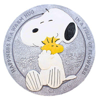 (62562) Roman Snoopy Hug Garden Stone, 11.75 Inch, Peanuts Woodstock 14147