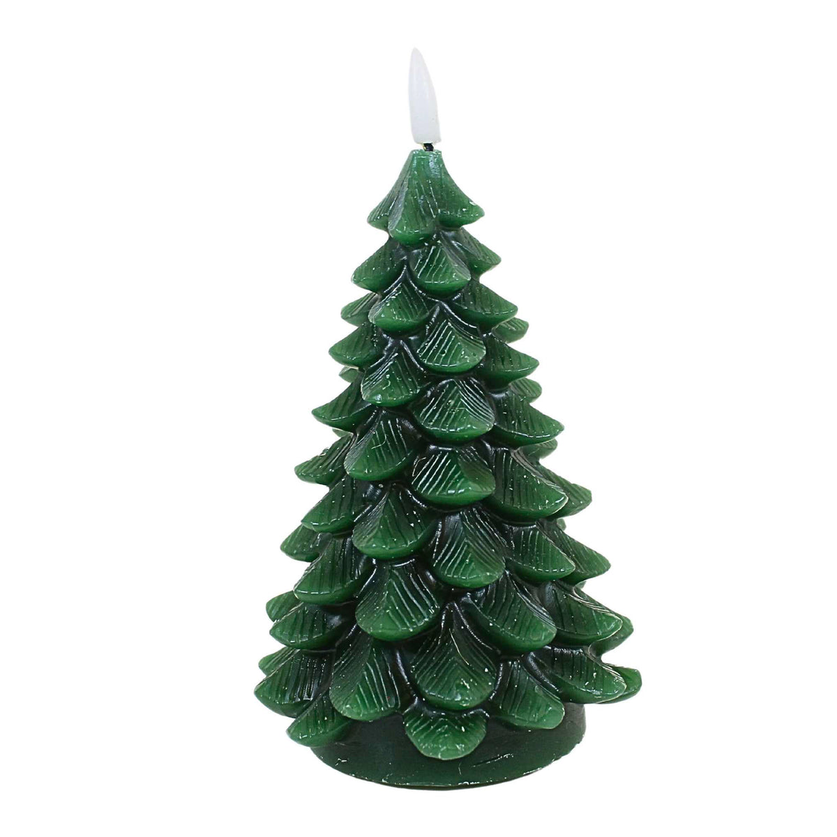 Tag Pine Tree Led Candle - - SBKGifts.com