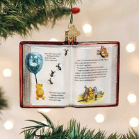 Old World Christmas Winnie The Pooh Book - - SBKGifts.com