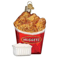 (62568) Old World Christmas Chicken Nuggets, 3.25 Inch, Dipping Sauce Bite-Size 32626