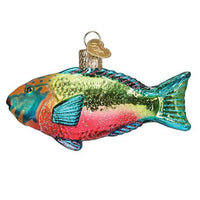 (62569) Old World Christmas Parrotfish, 2.25 Inch, Ocean Coral Reef Strength 12702