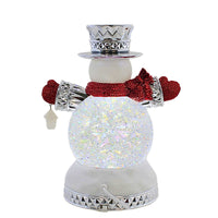 Roman Lighted Swirl Snowman - - SBKGifts.com