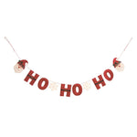 42.00 Inch Ho Ho Ho Banner Snowflake Santa Tc00172 (62624)