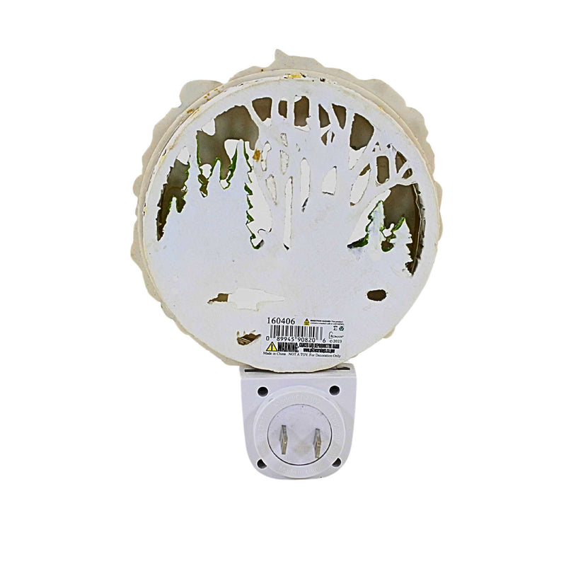 Roman Snowman Scene Nightlight - - SBKGifts.com