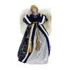 (62652) Roman Navy Angel Tree Topper, 14.50 Inch, Free Standing Embroidery 137339