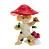 (62657) Charming Tails Mouse Under Mushroom, 3.50 Inch, Charming Tails 137973