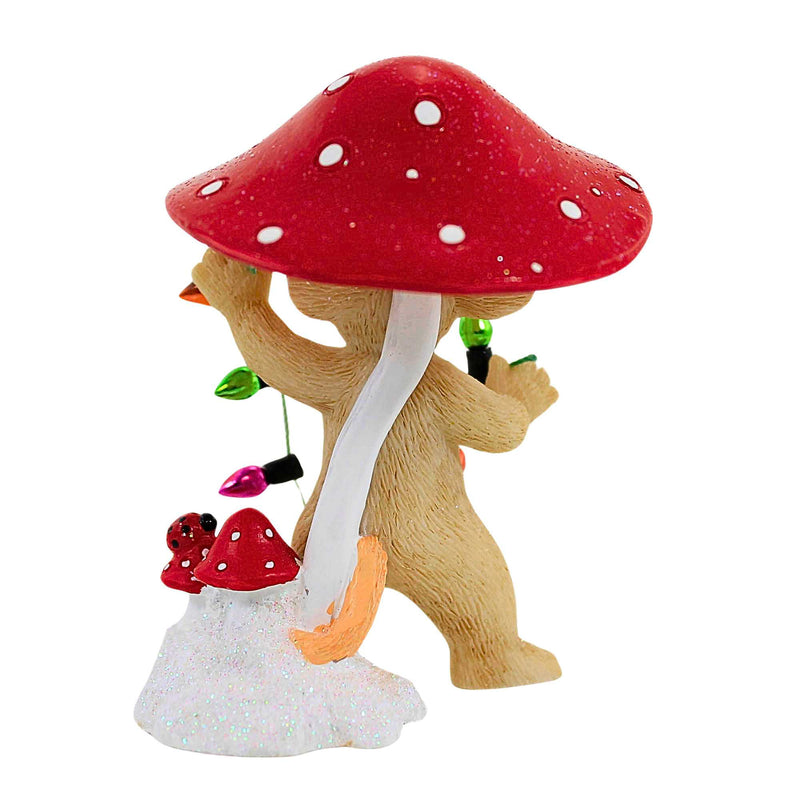 Charming Tails Mouse Under Mushroom - - SBKGifts.com