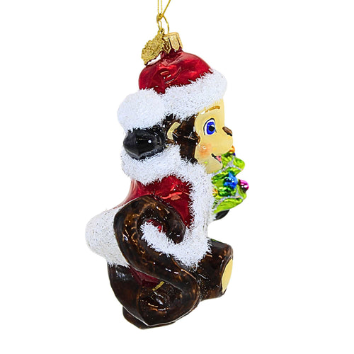 Huras Family Monkey With Christmas Tree - - SBKGifts.com