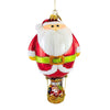 (62665) Huras Family Balloon Santa, 7.00 Inch, Ornament  Hot Air Blimp Hf98