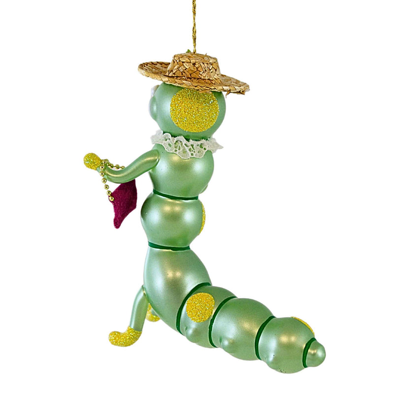 De Carlini Italian Ornaments Mom Caterpillar With Purse - - SBKGifts.com