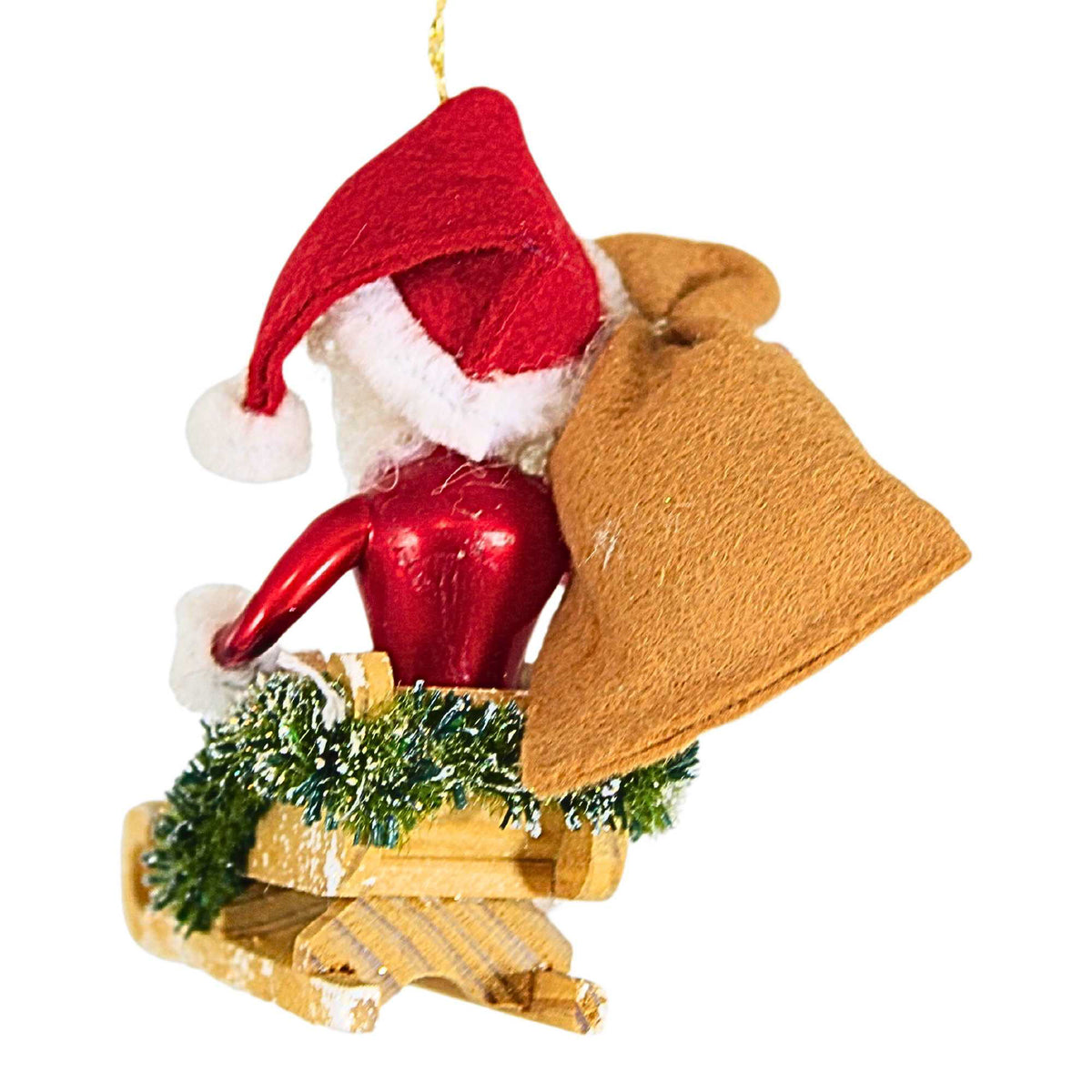 De Carlini Italian Ornaments Santa's Coming To Town - - SBKGifts.com