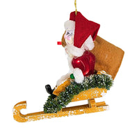 De Carlini Italian Ornaments Santa's Coming To Town - - SBKGifts.com